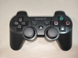 SONY PS3 DUALSHOCK3 Cloud Black Wireless Controller japan - Picture 1 of 4