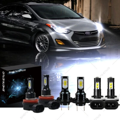 Para Para Hyundai Elantra 2011 2012 2013 2014 2015 2016 - LED Faro Antiniebla CC Foto 1 de 4