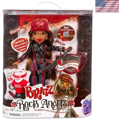 Bratz Rock Angelz 20 Yearz Special Edition Fashion Doll Sasha - Image 1 of 4