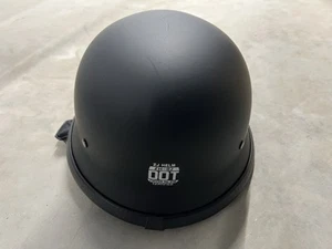 FMVSS 218 ZJ DOT HELMET Matte Black - Bild 1 von 5