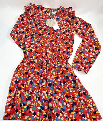 Stella McCartney Kids - Red Confetti Dress 14+ (NEW with Tags) - Image 1 of 4