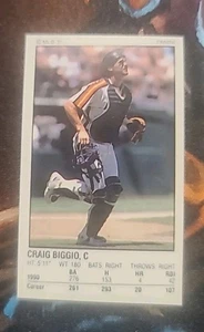 1991 Panini Stickers #10 Craig Biggio - Picture 1 of 2