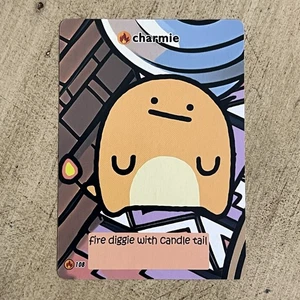 Charmie Pokiebubies V2 1st Edition Fan Art 108 Chef Ken Pokemon Charmander - Picture 1 of 2