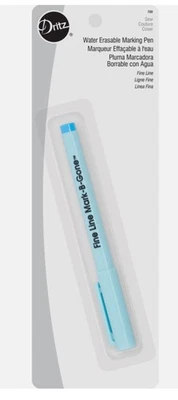 Bolígrafo para marcar Dritz 700 The Fine Line, borrable al agua, azul Foto 1 de 3