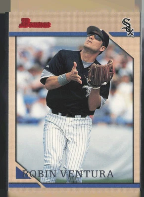 1996 Bowman #50 Robin Ventura Chicago White Sox MM - Image 1 of 2