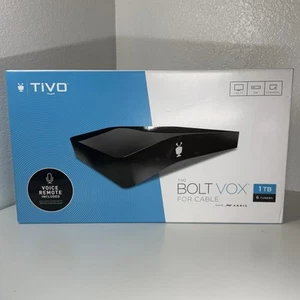 TiVo Bolt Vox for Cable TCD849300v1 (4k - 1TB 6 Tuners) DVR, Streaming & Live TV - Picture 1 of 7