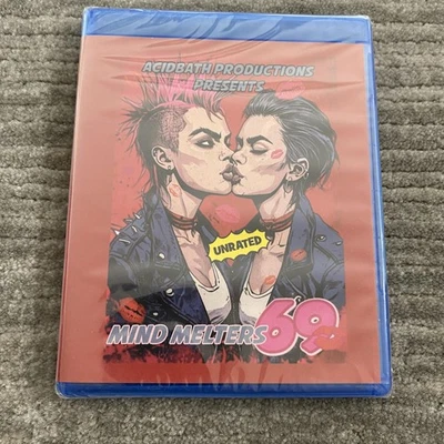 Mind Melters 69 Blu-ray Unrated Acid Bath Productions 2024 Sealed James Balsamo Foto 1 de 3