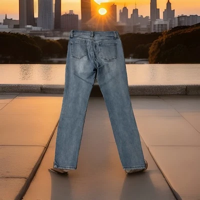 Capri Buffalo David Bitton Aubrey tiro medio súper suave talla 4/27 usado en excelente estado Foto 1 de 4