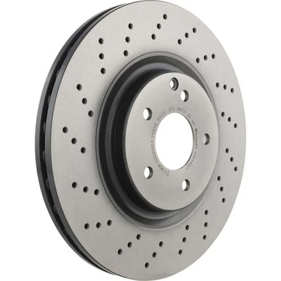 Rotor de freno de disco Brembo 09.A448.21 para modelos seleccionados 01-11 Mercedes-Benz Foto 1 de 4