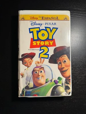 Toy Story 2 VHS Spanish Version Doblada al Español RARE Foto 1 de 4