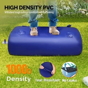 29/100 Gallon Water Tank Collapsible Storage Container Bag Bladder for Camping - Picture 1 of 8