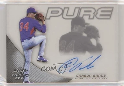 2014 Leaf Trinity Pure Auto Carson Sands #P-CS1 Auto - Image 1 of 2