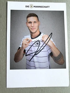 NIKLAS SÜLE  DFB In-person original EM 2020 DFB-Autogrammkarte 10x15 - Picture 1 of 1