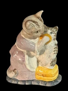 Beswick China Beatrix Potter Tabitha Twitchit and Miss Moppet figurine - Picture 1 of 4