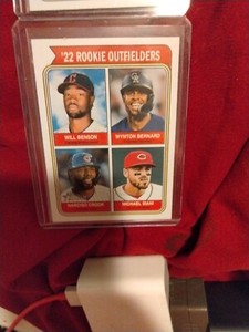 2023 Topps Heritage #494 Will Benson/Wynton Bernard/Narciso Crook/Michael 116870