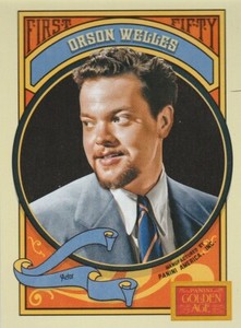 2014 Panini Golden Age Short Print SP First Fifty Orson Welles 49 /50
