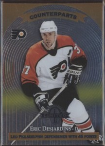 1997 Donruss Limited #80 Eric Desjardins / Chris Phillips CP