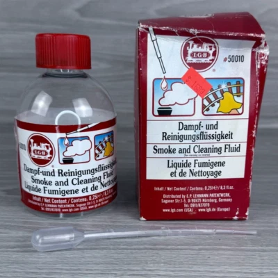 EMPTY CONTAINER LGB Train 50010 Smoke Cleaning Fluid w/Box Lehmann EMPTY - Image 1 of 4