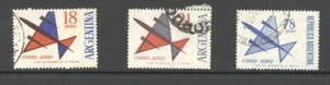 Argentina 1963 SG 1088,1089,1154 Air Used - Picture 1 of 1
