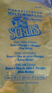 Premoistened ,MULTI-PURPOSE, CLOTHS. CLEANS, BRASS POLISHES & PROTECTS  & OTHERS - Picture 1 of 10