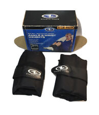 Athletic Works Ankle and Wrist Weights 5 Lb Pair Set In Original Box