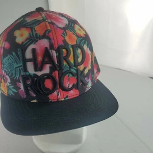 NWOT Hard Rock Snap Back Cap Floral Print - Picture 1 of 6