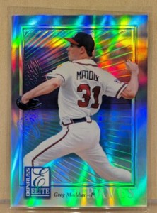 1998 Donruss Collections PRIZED ELITE #405 Greg Maddux HOF RARE PARALLEL /220