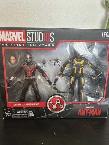 Marvel Legends Ant Man And  Yellow Jacket 2 Pack. New. Sealed Cover