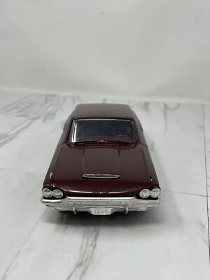 1965 FORD THUNDERBIRD  HARDTOP 1/25 scale PROMO BY AMT --BURGUNDY METALLIC - Image 1 of 4