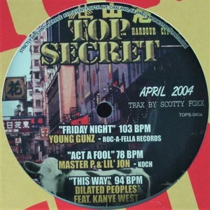 PITBULL, KANYE, LIL' JON "TOP SECRET APRIL 2004" VINYL 12" COMPILATION *SEALED* - Picture 1 of 4