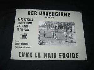 Carta originale COOL HAND LUKE Swiss Lobby #5 PAUL NEWMAN George Kennedy - Foto 1 di 2