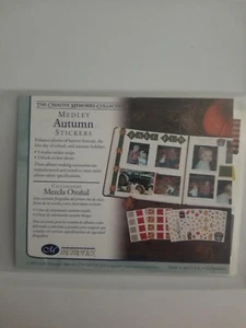 MEDLEY AUTUMN Pack, Creative Memories, stickers, scrapbooking, NIP - Picture 1 of 2