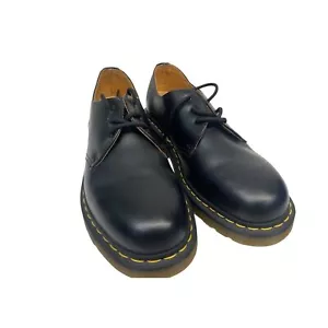 Dr. Martens Oxford Shoes 11838 Men’s 8 / Women’s 9 Black Smooth Leather - Picture 1 of 6