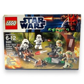 LEGO 9489 - STAR WARS - ENDOR REBEL TROOPER & IMPERIAL TROOPER BATTLE PACK - NEW