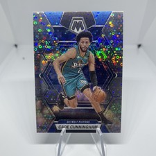 CADE CUNNINGHAM 2022-23 Panini Mosaic Silver Fast Break Prizm SP Pistons Mint