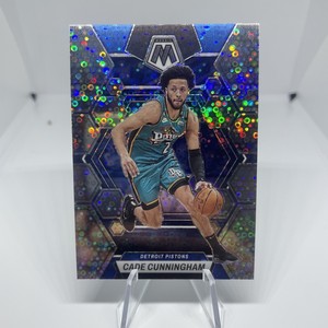 CADE CUNNINGHAM 2022-23 Panini Mosaic Silver Fast Break Prizm SP Pistons Mint