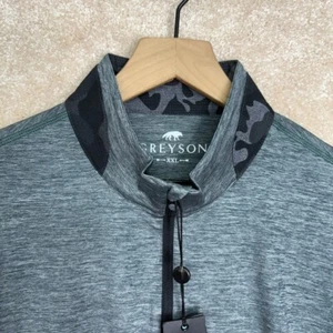 GREYSON Shirt Mens Size XXL Performance Long Sleeve Guide Sport Quarter Zip NEW - Picture 1 of 9