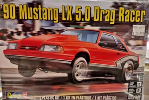 REVELL 4195 90 Mustang LX 5.0 Drag Racer Plastic Model NEW - Picture 1 of 1