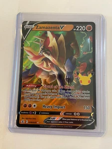 Zamazenta V 018/025 Ultra Rare - 2021 Pokemon Celebrations 25th Anniversary NM - Bild 1 von 2