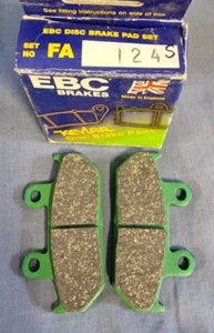Disc Brake Pads Honda CBR1000 CBR750 87-88 / VFR750 86-87 - EBC FA124 Sprint - Picture 1 of 4