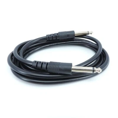 6.5 6.35mm jack male to 6.35 male speaker Audio Cable For Guitar Amplifier 1/4 - Image 1 of 4
