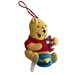 Disney Winnie the Pooh Adorno Peluche Fieltro Navidad Llavero Bolso Dije 5” - Imagen 1 de 5