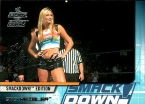 2002 Fleer WWE Raw vs. Smackdown Edition Wrestling Card #44 Stacy Keibler RC 🔥 - Picture 1 of 2
