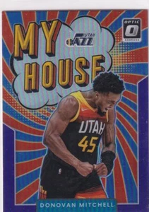 2021-22 Panini Donruss Optic NBA No. 2 Donovan Mitchell My House Purple Prizm - Bild 1 von 2