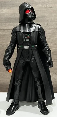 "Figura de acción negra Jakks Star Wars Darth Vader 2022 habla/sable ligero 12"" de alto" Foto 1 de 4