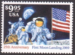 UNITED STATES USA - 1994 FIRST MOON LANDING - EXPRESS MAIL - SCOTT #2842 - MNH - Picture 1 of 4