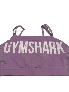 GymShark Sport BH Damen M Athletic Active Logo Yoga Laufen Rose Pink - Bild 1 von 6