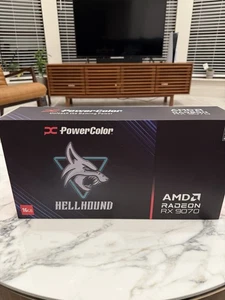 AMD Radeon RX 9070 PowerColor Hellhound Graphics Card 16GB GDDR6 - Afbeelding 1 van 3