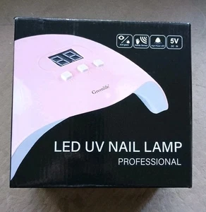 LED UV Nail Lamp Pink By Greenlife DC 5V - Picture 1 of 5