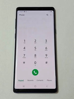 Экран Samsung Galaxy Note9 N960U AMOLED синий оригинальный от оригинального производителя оригинальный ПРОЖИГ ЭКРАНА - Изображение 1 из 4